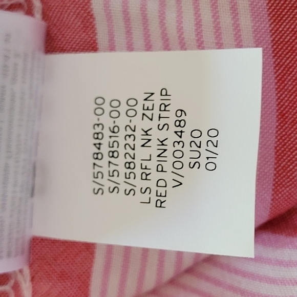 gap Striped Peasant Boho Lightweight Tunic Top - Picture 8 of 8